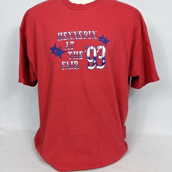 VTG MN Hennepin‎ At The Fair 90s Single Stitch - Picture 1 of 8